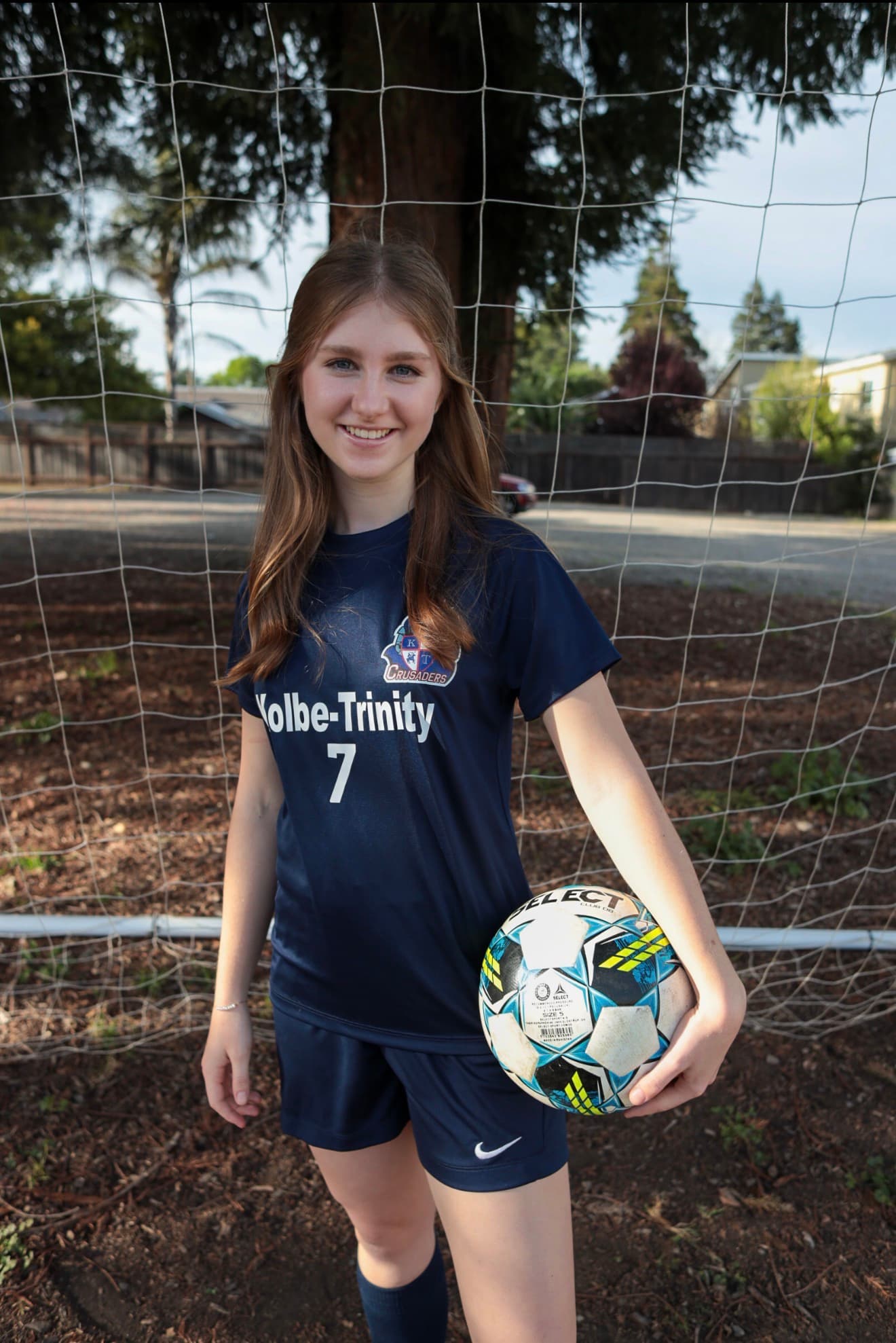 Elizabeth Roche representing St. Maximilian Athletics